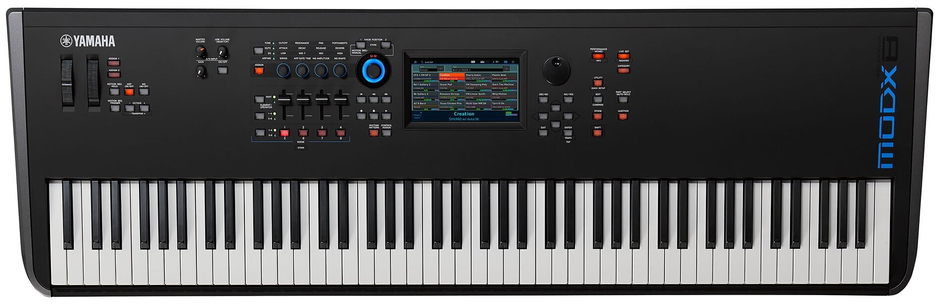 Синтезатор YAMAHA MODX8 черный