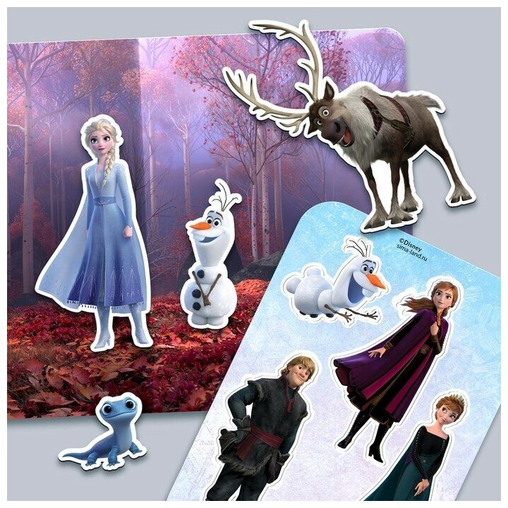 Магнитный набор Disney "Frozen" Холодное сердце, 0,5х15,5х21,5 см
