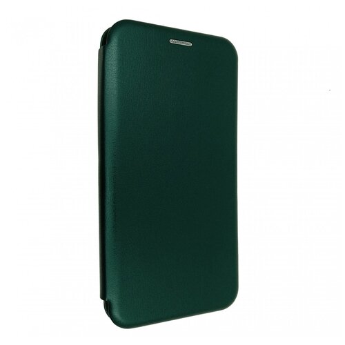 фото Чехол книжка xiaomi mi note 10 derbi open book-2 темно-зеленый