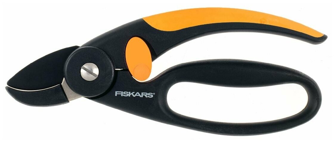 Секатор контактный 20 мм FISKARS (для подрезания сухих и твердых ветвей) (111430/1001535) - фотография № 1