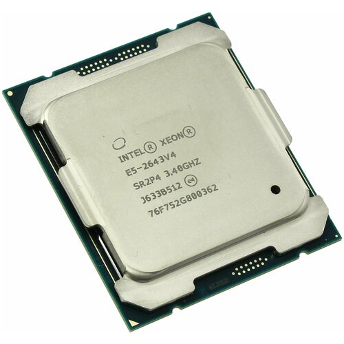 Процессор Intel Xeon E5-2643 v4 LGA2011-3, 6 x 3400 МГц, OEM процессор intel xeon e5 1650 v4 lga2011 3 6 x 3600 мгц oem