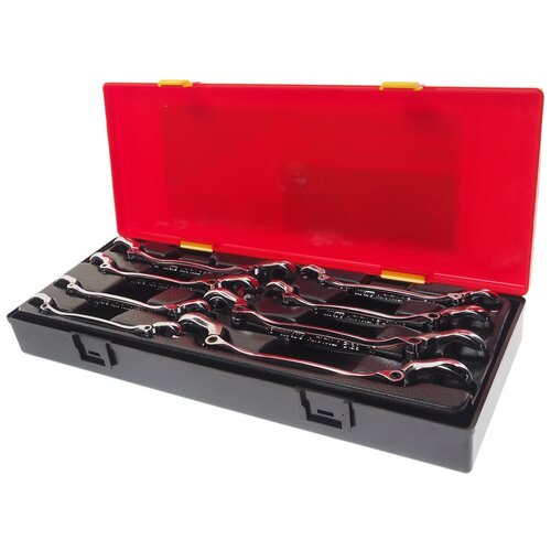 Набор гаечных ключей JTC AUTO TOOLS K6086, 8 предм., черный/красный набор гаечных ключей jtc auto tools k6082 8 предм черный красный