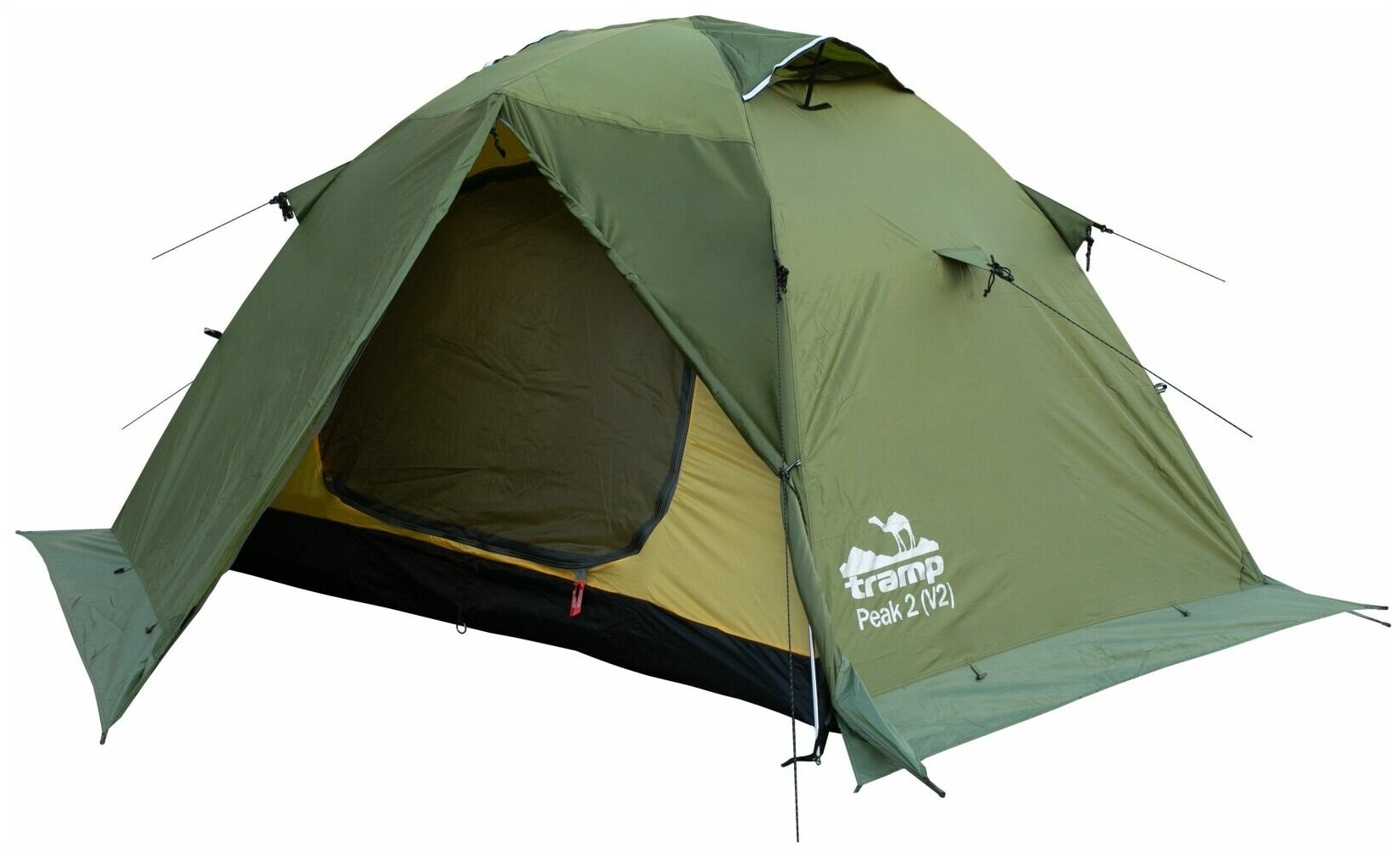 Tramp палатка Peak 2 (V2), зеленый