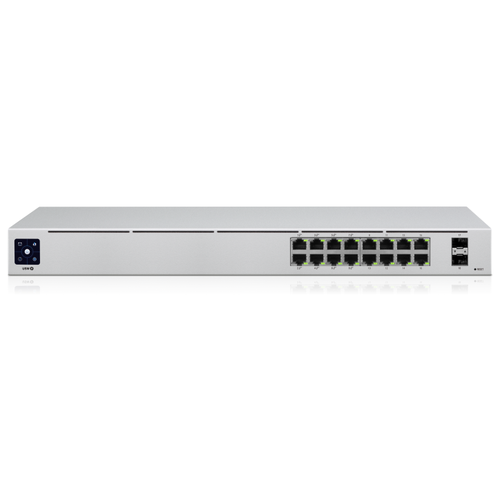 Коммутатор Ubiquiti USW-16-POE коммутатор 48port 1000m 2sfp poe usw pro 48 poe ubiquiti