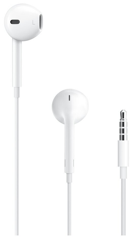 Наушники Apple EarPods с разъёмом 3,5 мм, белый