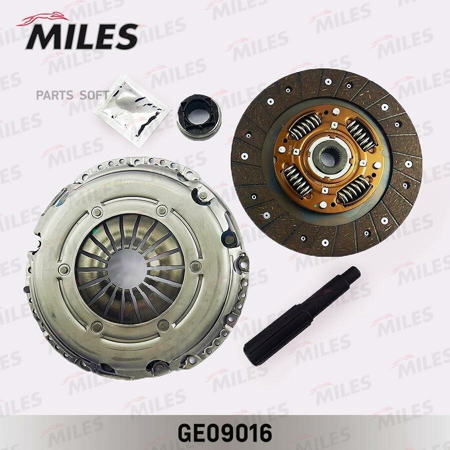 MILES GE09016 Сцепление AUDI A3/SKODA/VW GOLF IV-V/PASSAT VI 1.6-2.0 02-