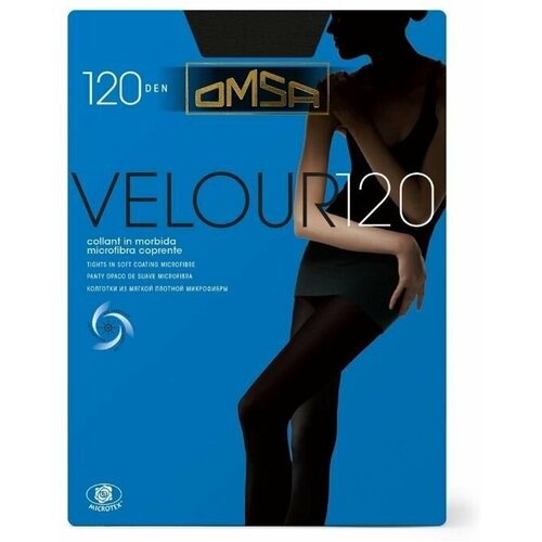 OMSA VELOUR колготки 120 Nero 2S цвет черный