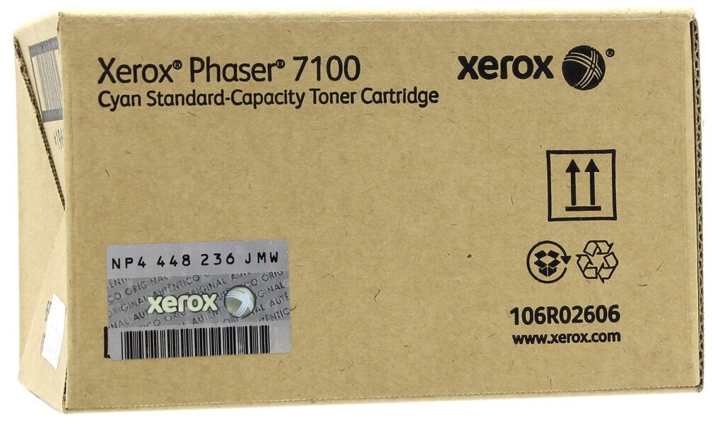 Тонер-картридж Xerox 106R02606 Cyan
