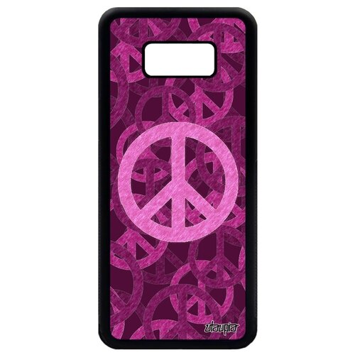 фото Чехол для мобильного samsung galaxy s8 plus, "peace and love" рисунок мандала utaupia