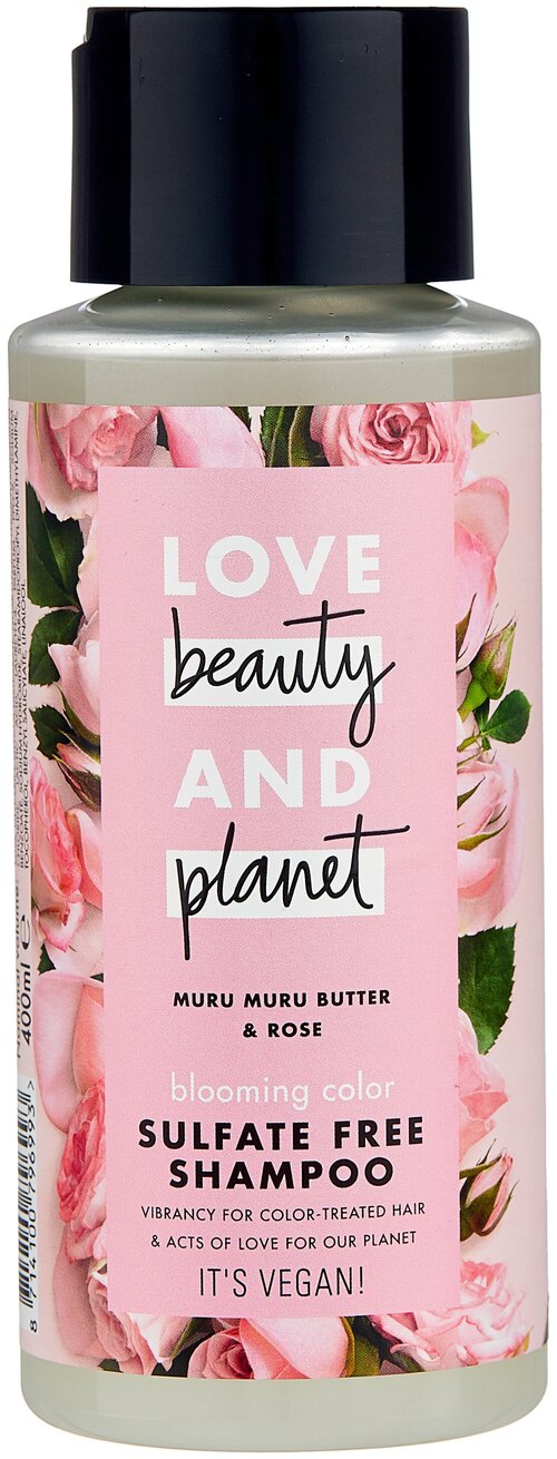 Love Beauty and Planet шампунь Blooming Color Цветущий цвет бессульфатный, 400 мл