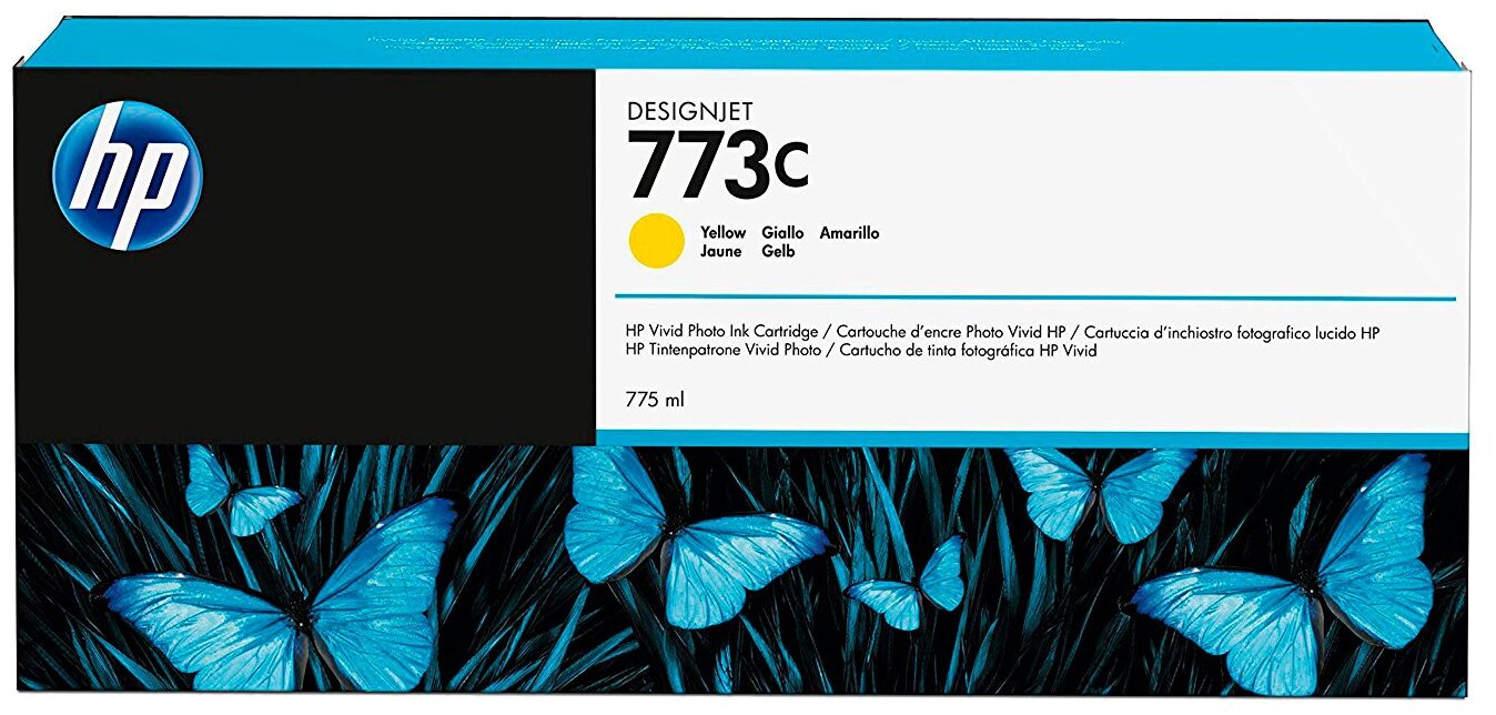 Струйный картридж HP 773C (C1Q40A) Yellow