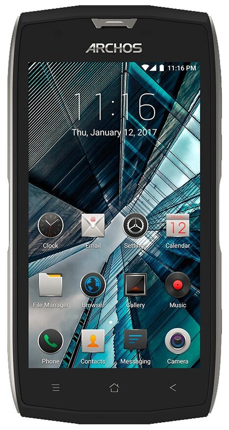 Смартфон Archos Sense 50 X Черный (3G, 4G/LTE, 2xSIM, Wi-Fi, Bluetooth, GPS, 5" IPS 1920x1080, Mediatek MK6737T 4x1.3 ГГц, 3/32 ГБ, MicroSD, 8/13 MP, Android 7.0, 3500 мАч, 503528)