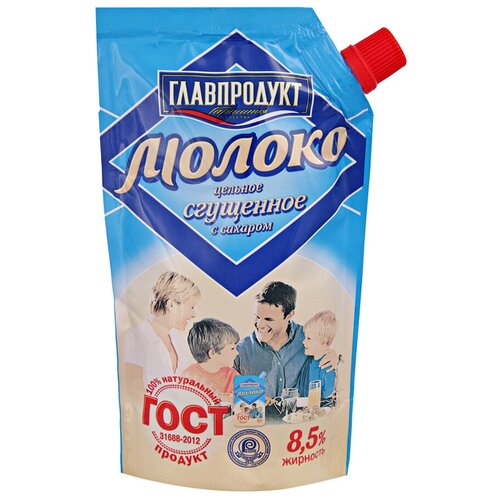 270Г сгущ/молоко ГОСТ ДОЙ-ПАК - главпродукт