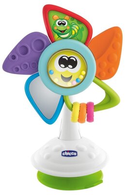 Развивающая игрушка Chicco Will the Pinwheel, белый/зеленый/оранжевый/фиолетовый