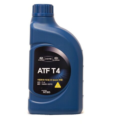 Масло трансмиссионное MOBIS ATF T4, 1 л