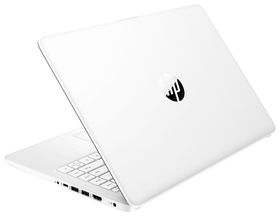 Ноутбук HP 14s-fq0032ur Ryzen 3 3250U 8Gb SSD256Gb AMD Radeon 14 IPS FHD 1920x1080 Windows 10 Home white WiFi BT Cam