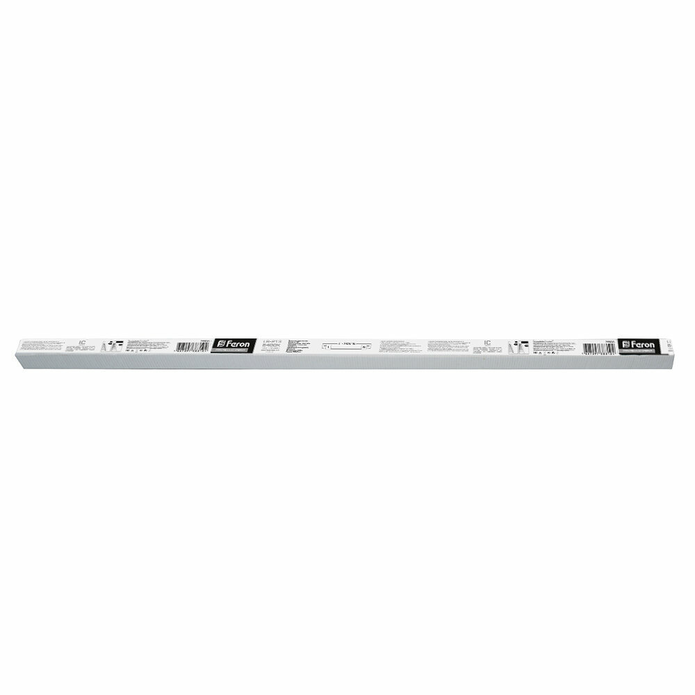 Лампа светодиодная, 56LED(10W) 230V G13 4000K T8, LB-213 FERON