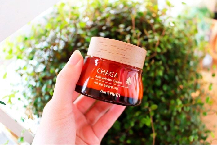 Крем для лица антивозрастной The Saem Chaga Anti-Wrinkle Cream 60мл - фото №5