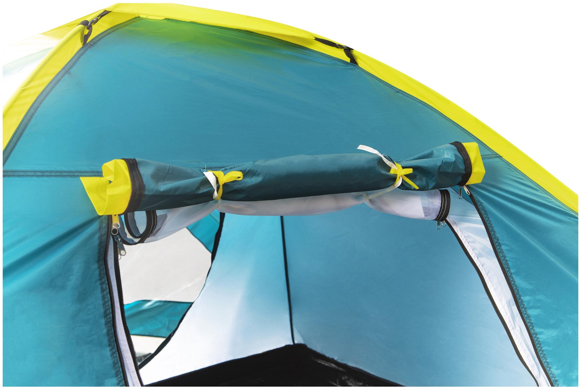 Палатка кемпинговая трехместная Bestway Activemount 3 Tent 68090, бирюзовый - фото №3