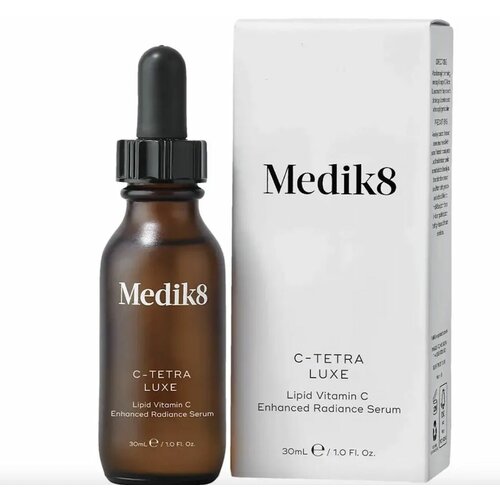 Сыворотка для лица против признаков старения Medik8 C-Tetra Luxe lipid vitamin C Enhanced Radiance Serum 30ml