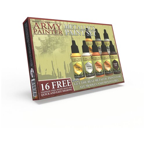 фото Набор красок army painter metallic paint set the army painter