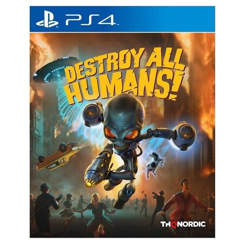 Игра Destroy All Humans! Standard Edition для PlayStation 4 игра wrc 9 standard edition для playstation 4