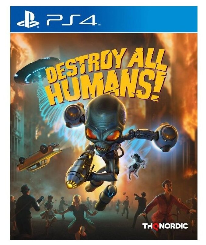 Игра для PlayStation 4 Destroy All Humans!