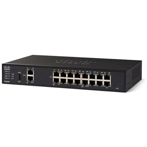 VPN-маршрутизатор Cisco RV345P Dual WAN Gigabit POE 3489000₽