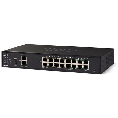 VPN-маршрутизатор Cisco RV345P Dual WAN Gigabit POE