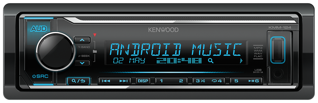 Автомагнитола KENWOOD KMM-124