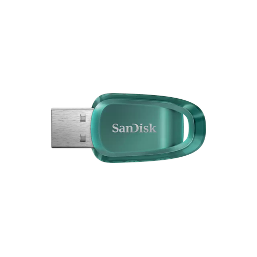 SanDisk Флеш накопитель SanDisk CZ96 Ultra Eco 64GB, USB 3.2, Blue-Green