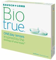 Контактные линзы Bausch & Lomb Biotrue ONEday, 90 шт., R 8,6, D -4,75