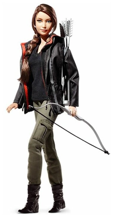 Кукла Barbie Hunger Games Katniss (Барби Китнисс из фильма 'Голодные игры')