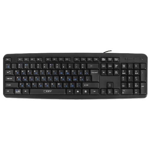 Клавиатура CBR KB 109 Black USB черный клавиатура cbr kb 315m keyboard usb черная проводная