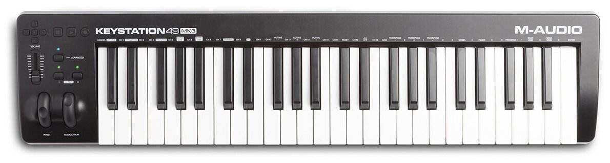 MIDI-клавиатура M-Audio Keystation 49 MK3 black