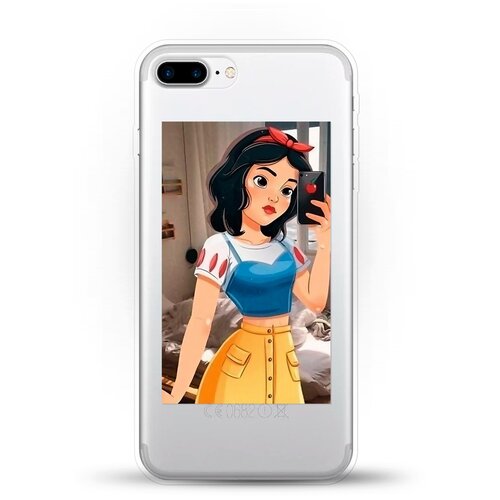 фото Силиконовый чехол белоснежка на apple iphone 8 plus andy & paul