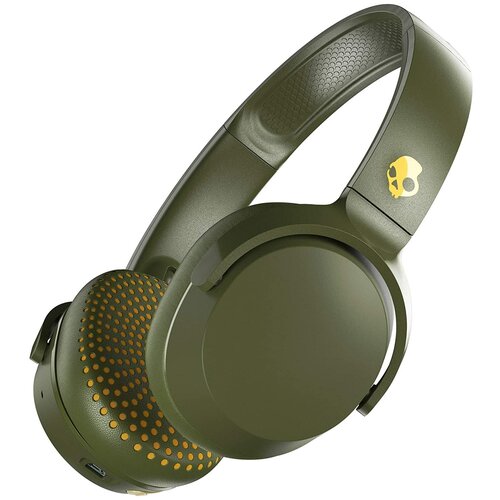 фото Беспроводные наушники skullcandy riff wireless on-ear, olive