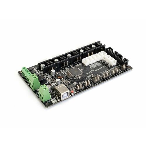 Контроллер MKS Gen v1.4 mks gen l v1 0 controller board 3d printer board compatible ramps 1 6 mega 2560 r3 support a4988 drv8825 tmc2130 tmc2208 driver