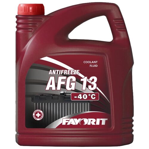 Охлаждающая жидкость Favorit Antifreeze AFG 13, 5 л