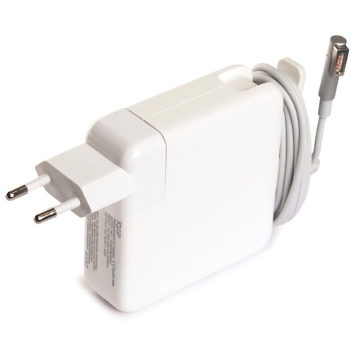 фото Блок питания (зарядка) iqzip для ноутбука apple macbook pro 18.5v 4.6a (85w), штекер: magsafe, pn: mc556z/b