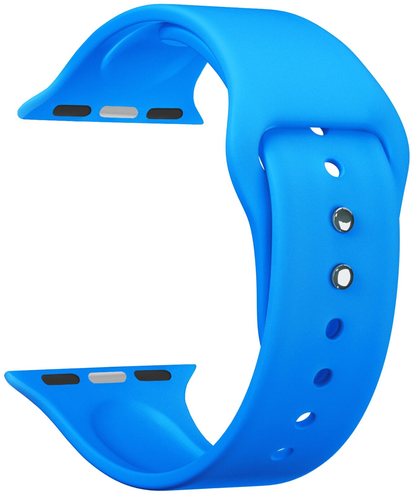 Lyambda Силиконовый ремешок для Apple Watch 42/44 mm LYAMBDA ALTAIR DS-APS08-44-BL Blue