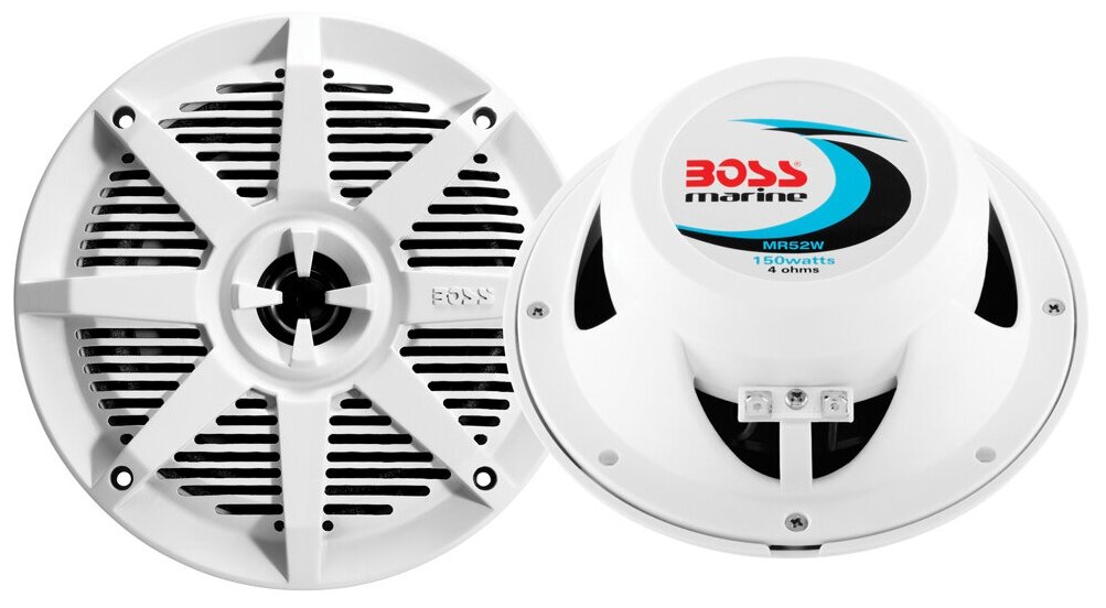 Влагозащищенные динамики BOSS Audio Marine MR52W (5,25", 150 Вт.) белый