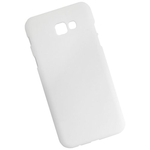 Чехол для Samsung Galaxy A7 пластиковый прорезиненный белый