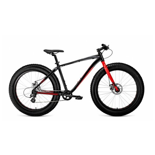FORWARD Фэт-байк Bizon 26 черныйкрасный 18 рама 2019 5543000₽