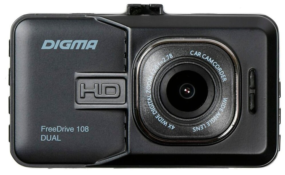 Видеорегистратор Digma FreeDrive 108 DUAL черный 1.3Mpix 1080x1920 1080p 140гр. GP2248