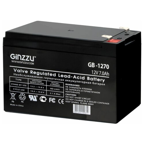 Аккумуляторная батарея для ИБП Ginzzu GB-1270