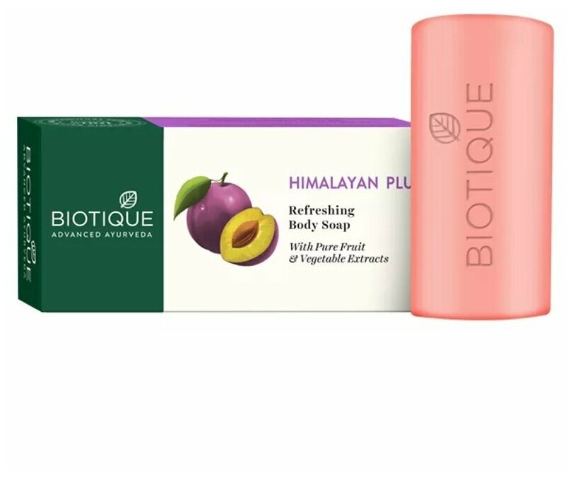 Натуральное мыло Био Гималайская слива (Bio Himalayan Plum, Biotique), 150 грамм