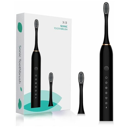 Электрическая зубная щетка XPX SONIC Toothbrush черная 114000₽