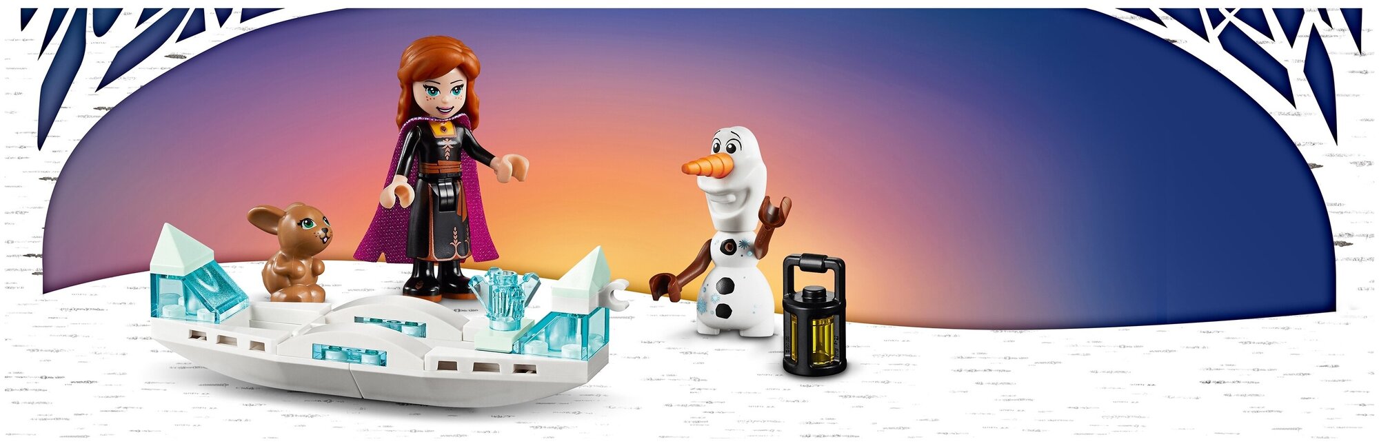 Конструктор LEGO Disney Princess Frozen 2 Экспедиция Анны на каноэ, 108 деталей (41165) - фото №15