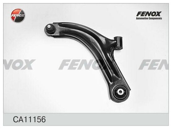 Fenox рычаг подвески nissan micra (k12e) 02-, note 06-13 ca11156